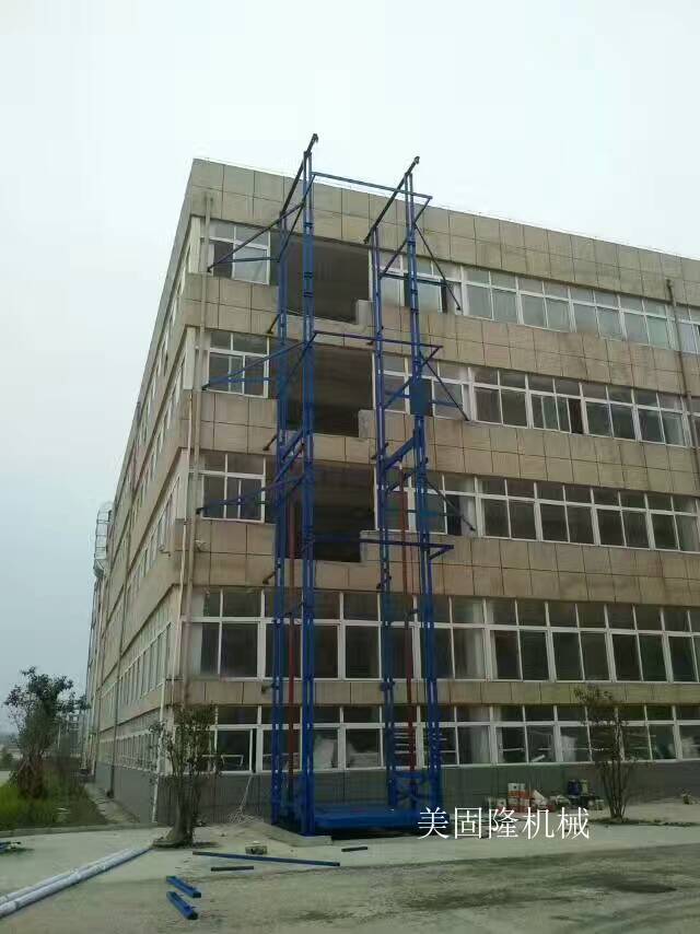 六安室外双臂导轨式升降机厂家
